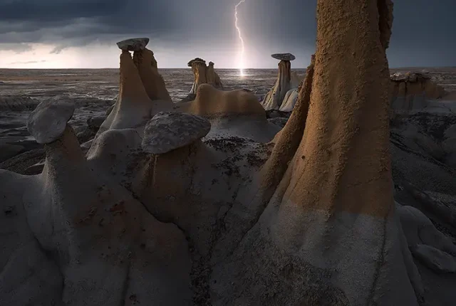 Divinity, new mexico badlands, usa