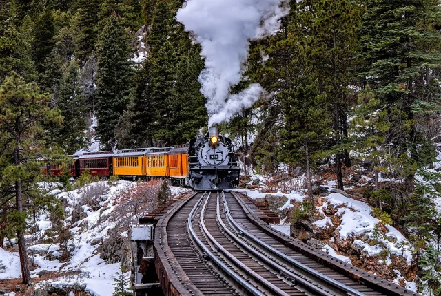 Durango To Silverton Train, Colorado, USA copy