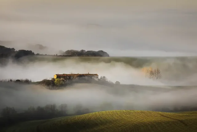 Dwelling in the veil, casciana terme lari, pisa, tuscany, italy