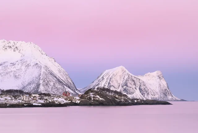Earth's Shadow, Hamn, Senja, Norway