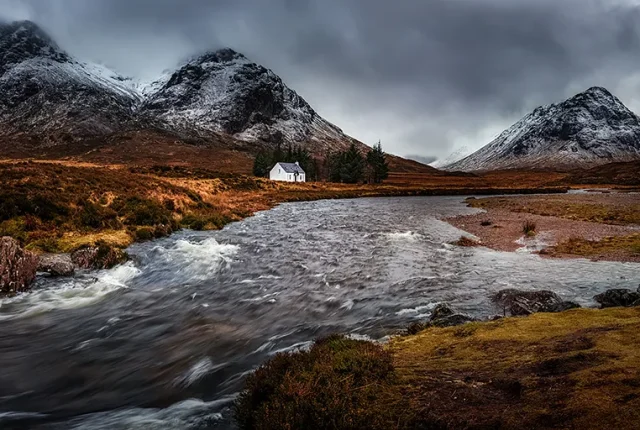 Embracing The Storm, Lagangarbh Cottage, Glencoe, Scotland