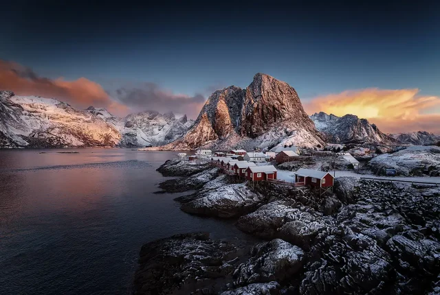 Enchanting Morning Glory, Hamnoy, Lofoten Islands, Norway