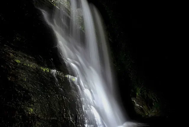 Falls like midnight lace, marshall, north carolina, usa