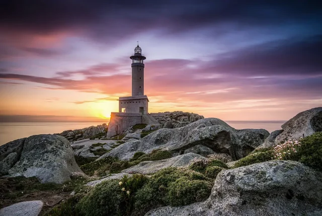Faro de punta nariga spain