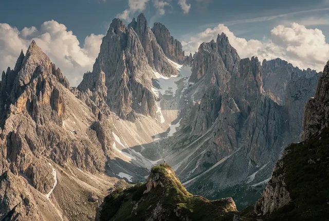Fearless In Cadini Di Misurina, Auronzo Di Cadore, Belluno, Italy