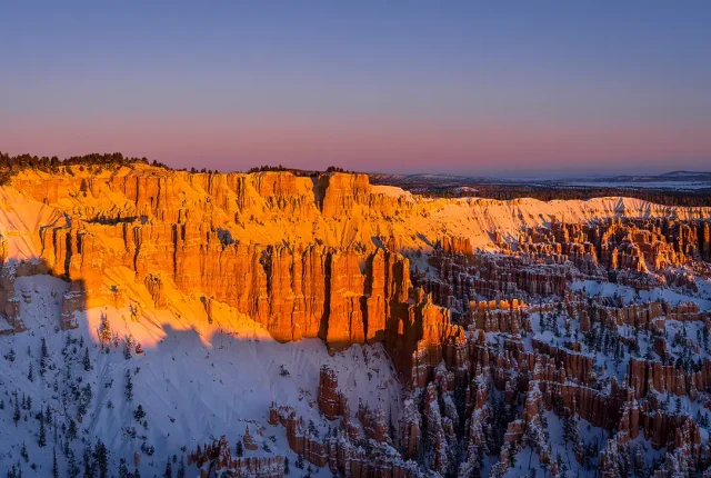 First Light On The Hoodoos, Bryce Canyon, Utah, USA