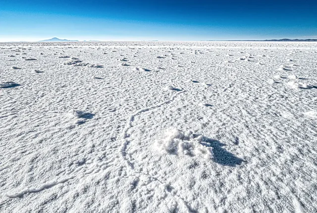 Flat Salt, Salar de Uyuni, Bolivia
