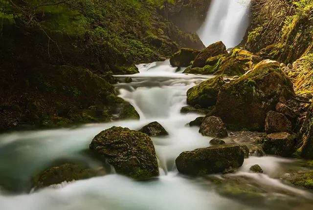 Gias fontana falls, valle pesio, piemont, italy