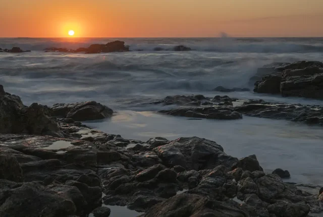 Glorious Beach Sunset, Lavra, Matosinhos, Porto, Portugal