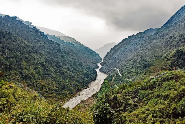 Gorge, Arunachal Pradesh, India