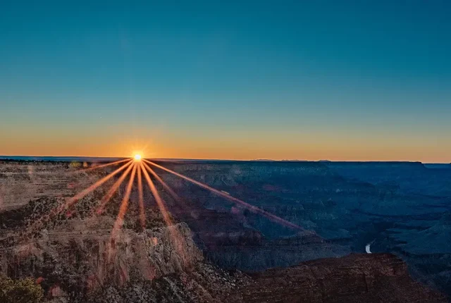Grand Canyon Sunset, Coconino County, Arizona, USA