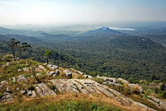 Grand Vista Of BR Hills Range, Mysore, India