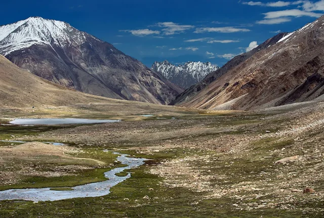 High Altitude Mountain Pass, Ladakh, India copy