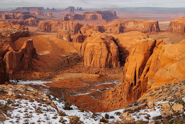 Hunts Mesa, Kayenta, Monument Valley Navajo Tribal Park, Arizona, USA