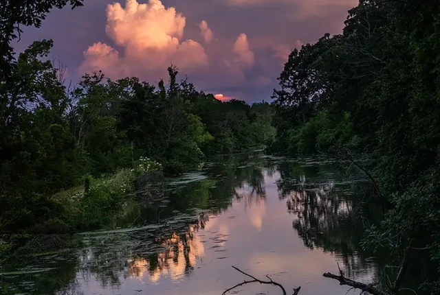 I & m canal, channahon, will county, illinois, usa