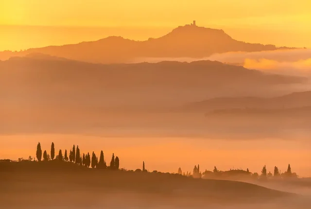 Lands of siena, podere belvedere, tuscany, italy
