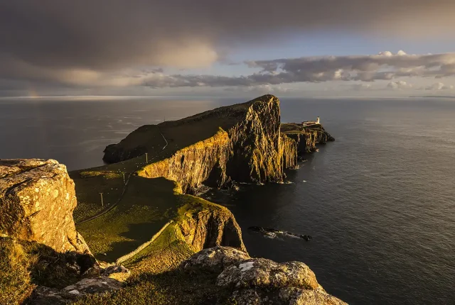 Last Light At Neist Point, Isle of Skye, Scotland