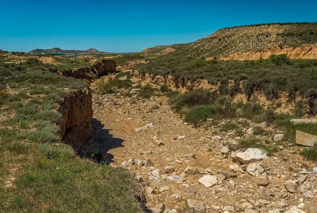 Lost In Las Bardenas Reales Desert, Spain