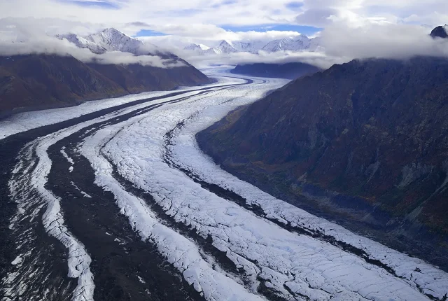 Matanuska Glacier, Chugach Mountains, Alaska, USA