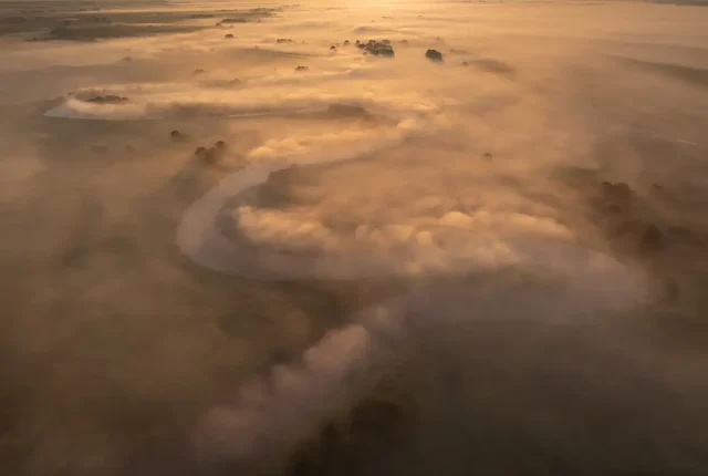 Misty Labyrinth, Lomza Landscape Park, Narew River, Poland