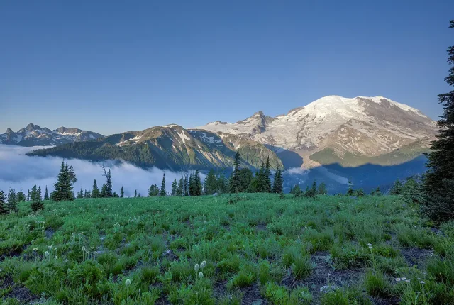 Mount Rainier Sunrise, Washington, USA