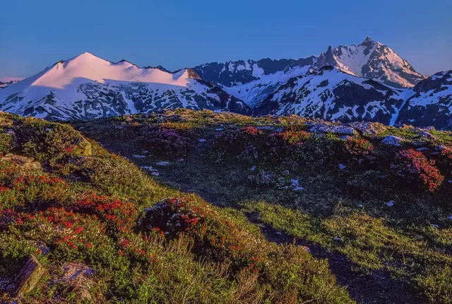 Mt Shuksan Sunset, North Cascades National Park, WA, USA