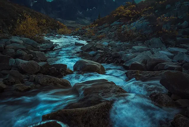 Northern Lights, Tombstone Territorial Park, Yukon Territory, Canada