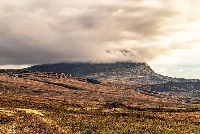 October magic, ben hope, scotland