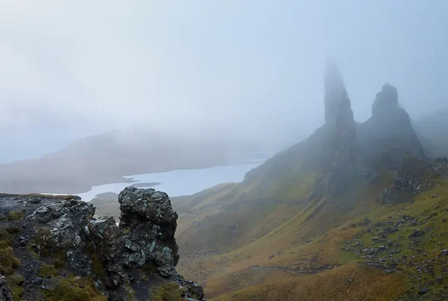 Old man of storr, isle of skye, scotland