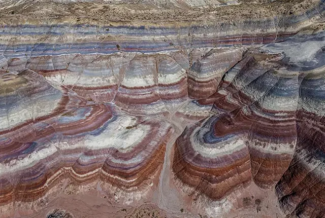 Painted Hills, Bentonite Hills, Hanksville Utah, USA