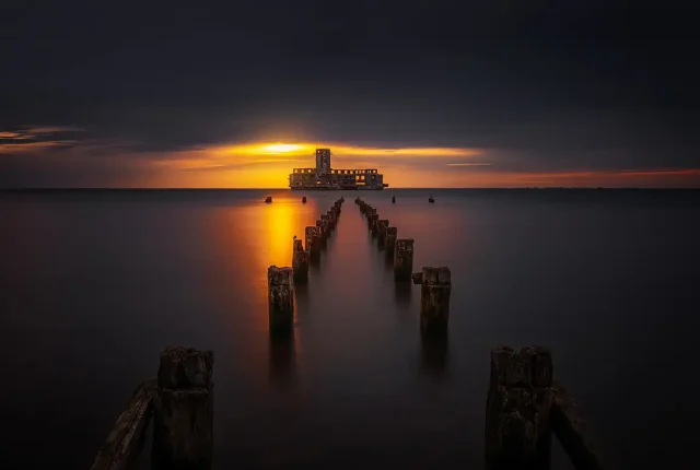 Path To The Light, Babie Doly, Gdynia, Pomeranian Voivodeship, Poland