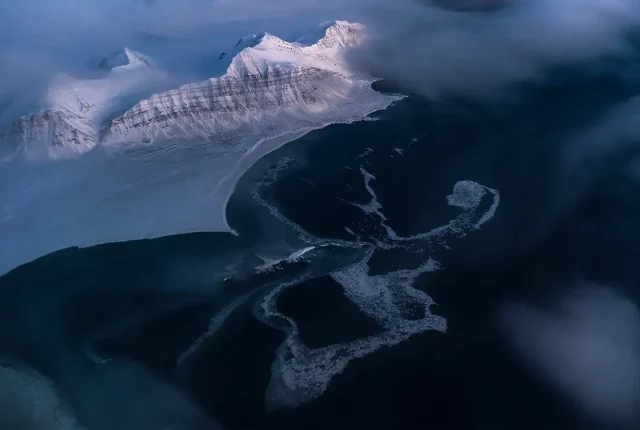Polar Night Over Svalbard, Norway