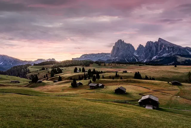 Pre Dawn, Alpe di Siusi, Dolomites, Italy