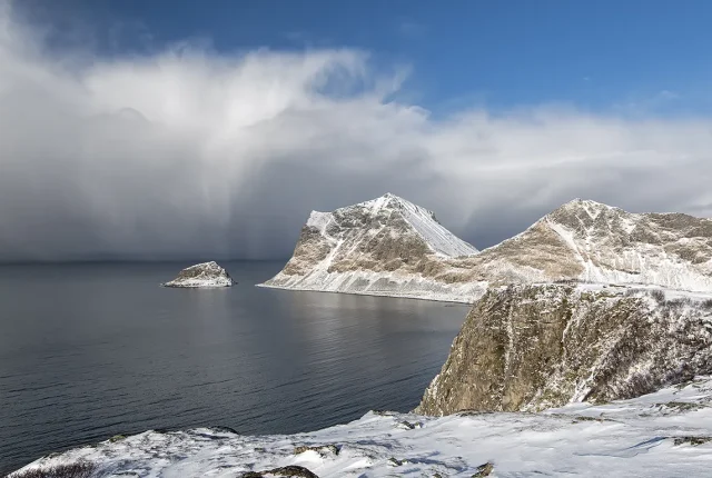 Precipitation Shaft, Lofoten Islands, Norway copy