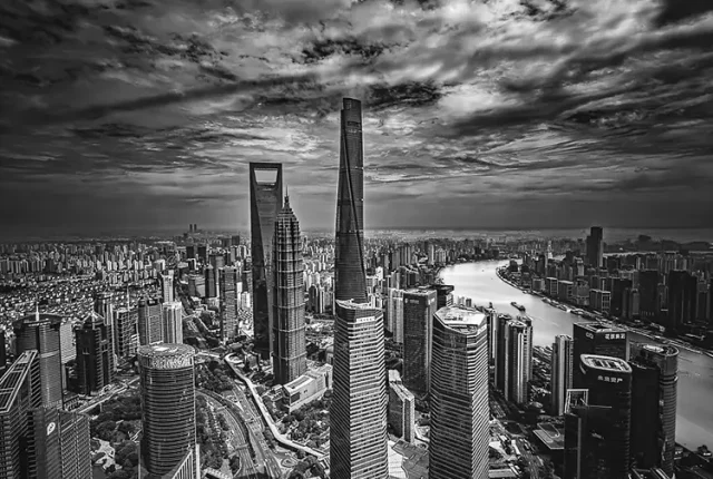 Pudong district, shanghai, china