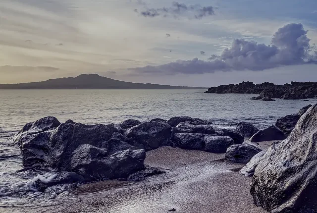 Rangitoto Sunrise, Thorne Bay, Auckland, New Zealand