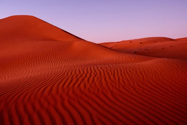 Red Dawn Colour, Wahiba Sands, Oman