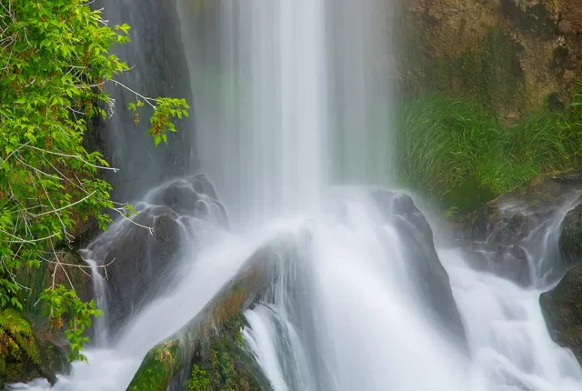 Rifle falls, garfield county, colorado, usa