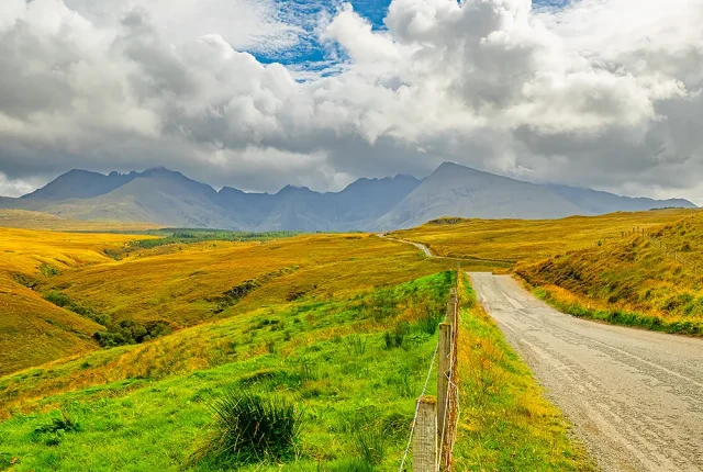 Road To Paradise, Cuillin Hills, Isle of Skye, Scotland copy