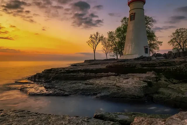 Roll Me Away, Marblehead Lighthouse State Park, Lake Erie, Ohio, USA