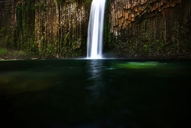 Sanctuary of life, abiqua falls, oregon, usa