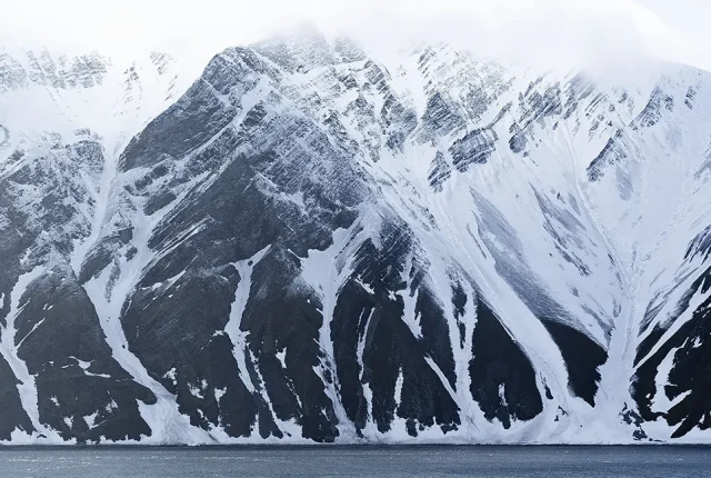 Scratches, Spitzberg, Svalbard, Norway
