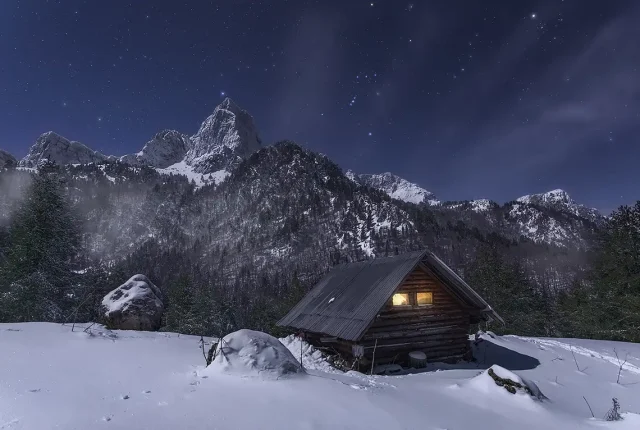 Shelter, Siadi of Myga, Tymfi Mountain, Epirus, Greece