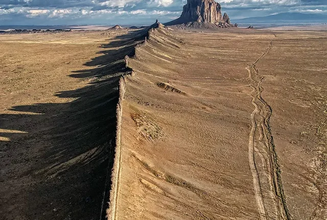 Shiprock, navajo nation, new mexico, usa
