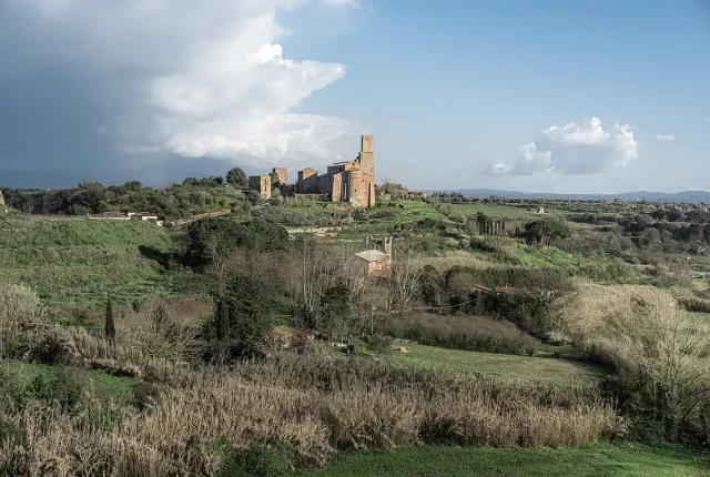 St Peter's Church Valley, Tuscany, Italy