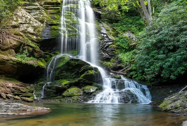 Stillness, catawba falls, old fort, north carolina, usa