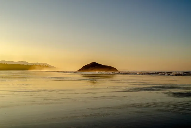 Subtle Sunrise Serenity, Long Beach, Tofino, Vancouver Island, British Columbia, Canada
