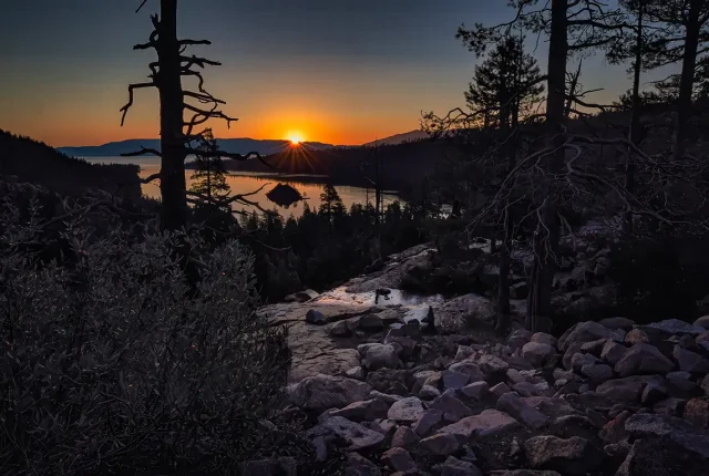 Sunrise At Eagle Falls, Lake Tahoe, California, USA