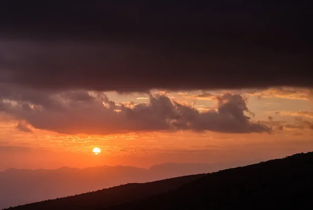 Sunset In The Mountains, Jebel Akhdar, Oman