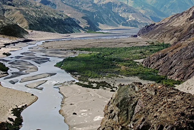 Suru River, Kargil District, Ladakh, India copy